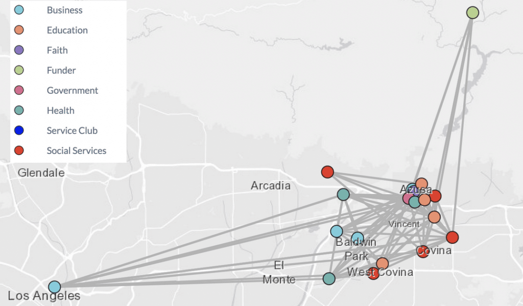 AIFA and HSGV's GIS Network Map.