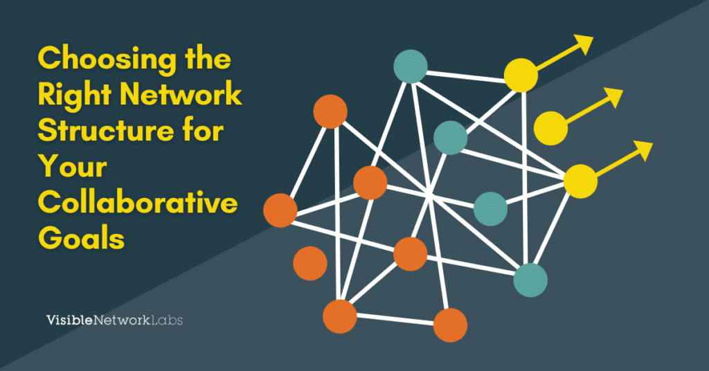 Choosing the right network structure