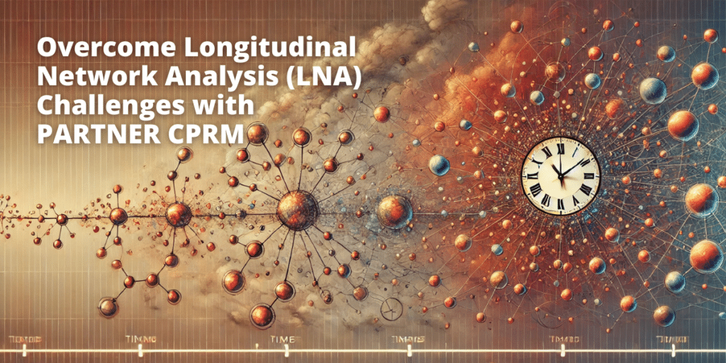 Longitudinal Network Analysis with PARTNER CPRM for Health Systems Research