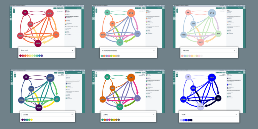 Color Palette PARTNER CPRM Examples