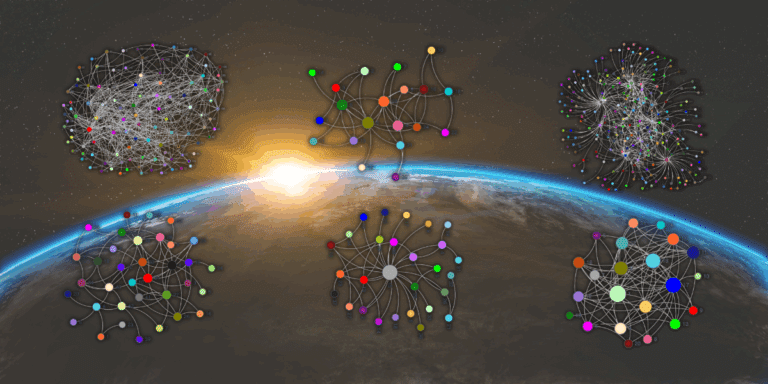 RECETAS Network Maps Earth